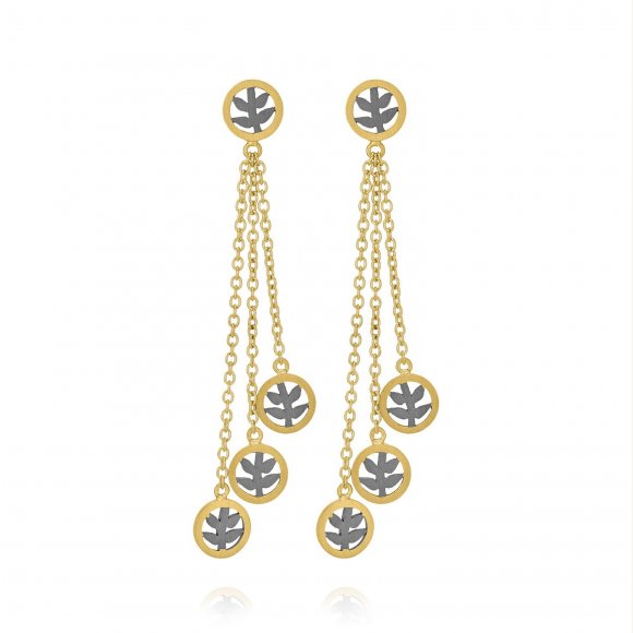 Olive Tree drop Earrings 