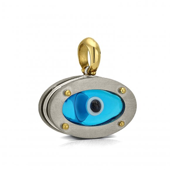 Titanium Oval pendant