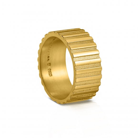 Architects Narrow Column Ring 